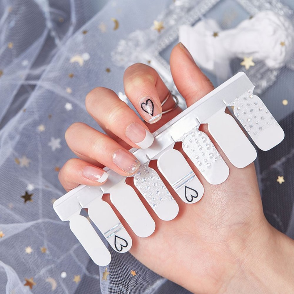 6 sheets for $20 Nail Wrap Strip Sticker- A16011